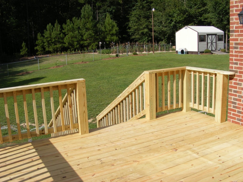 power wash image of deck