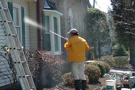 Power washing