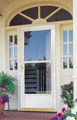 Storm doors dress up any home