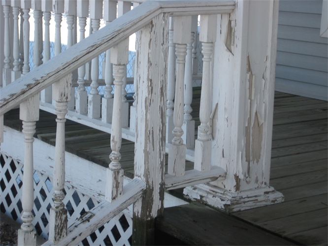 old handrails