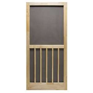 wood screen door