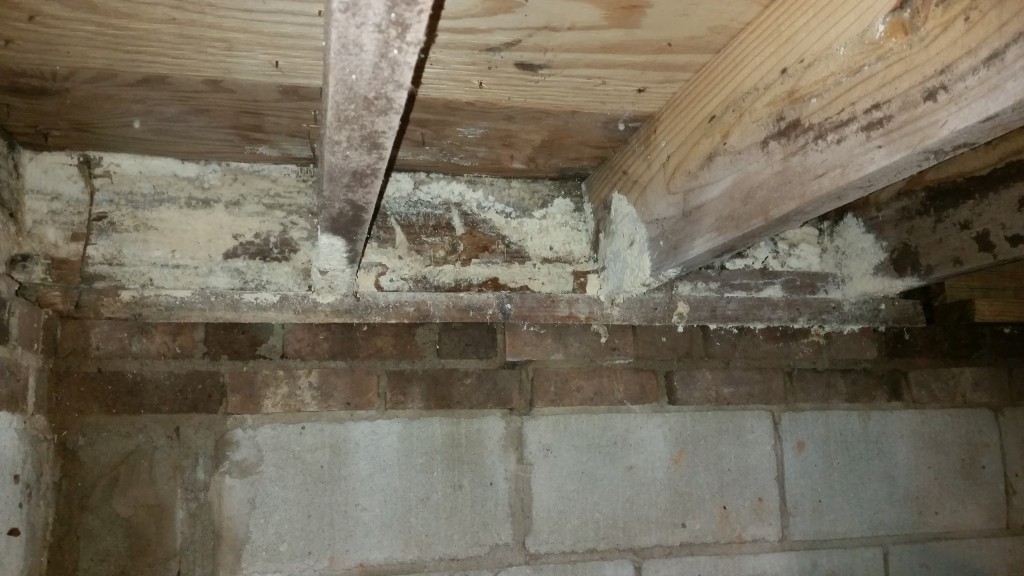 A crawl space vapor barrier can prevent mold, mildew and dry rot 